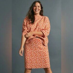 Anthropologie Maeve Anja Knitted Midi Skirt